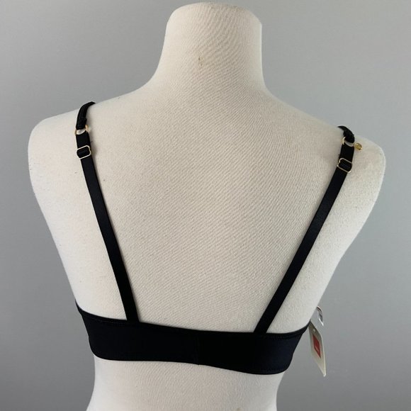 MASSIMO Black Unpadded Bra NWT - Picture 4 of 11